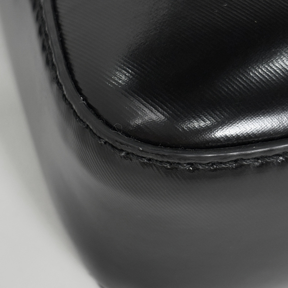 Burberry THORNTON Shoulder Bag, Crossbody Coated Canvas, Black, Women's - Picture 3 of 8